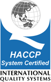 HACCP System Certified Logo